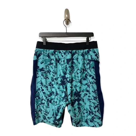 Lululemon T.H.E. Short Linerless 11" Multi Blue - Picture 3 of 6